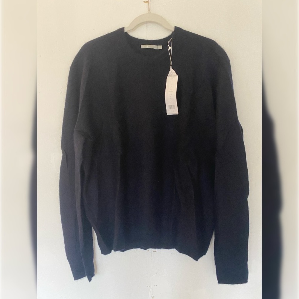 Men's Crewneck Marled Cashmere Sweater